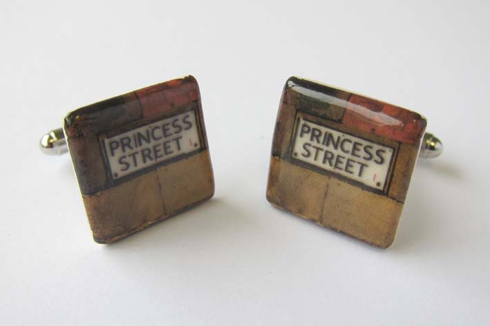 Manchester Princess street cufflinks